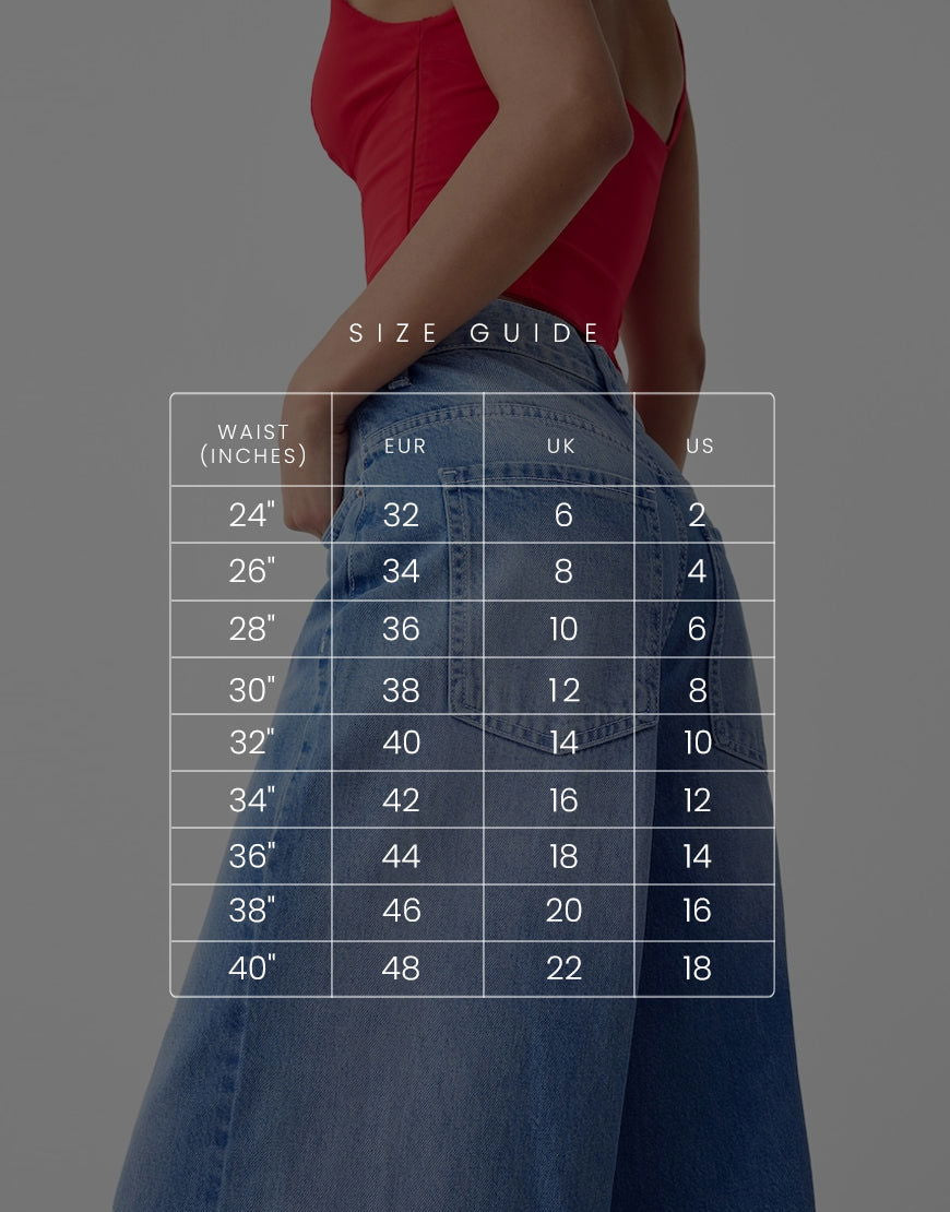 IMSONS Light Blue High-Waist Wide-Leg Jeans. - THE IMSONS