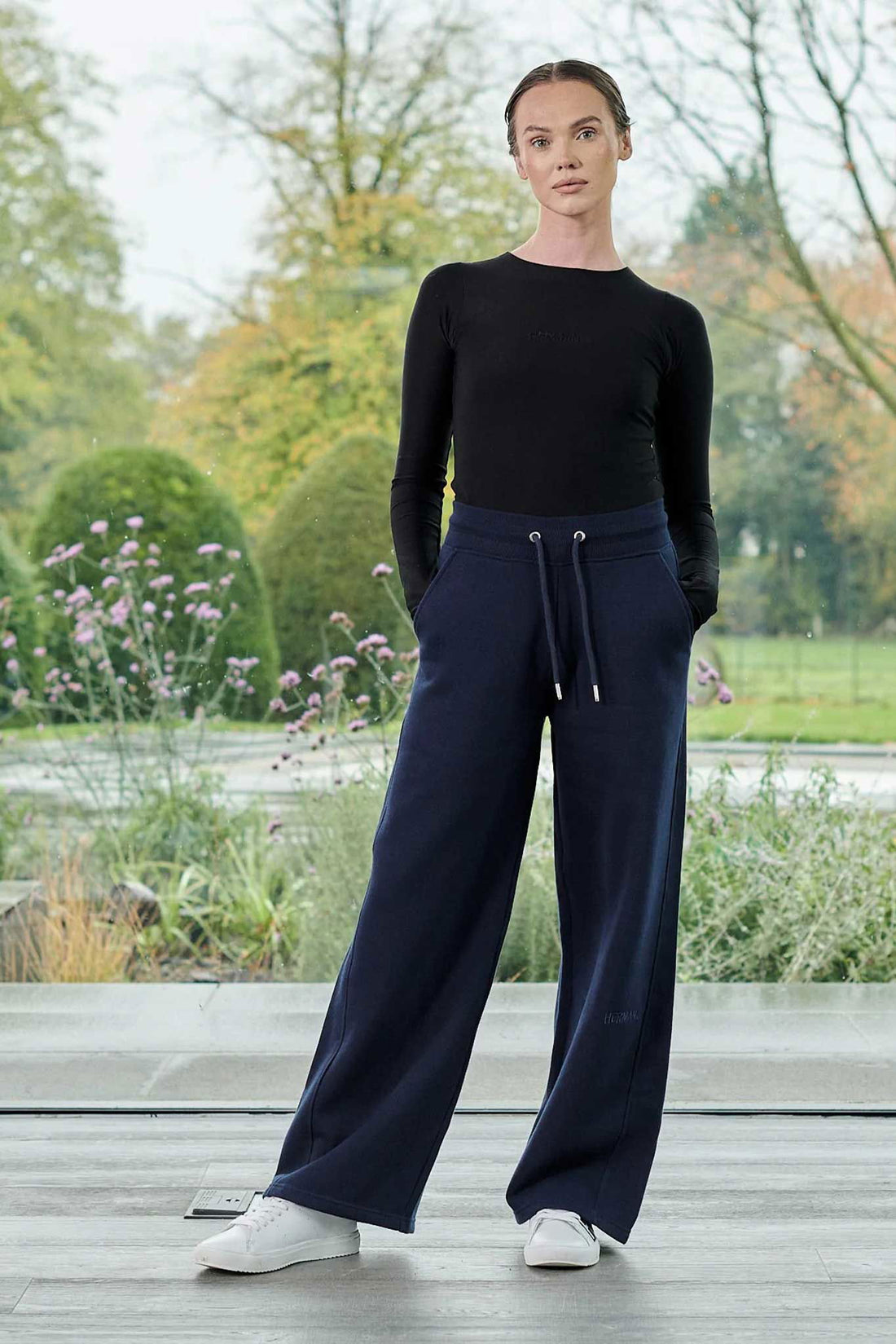 IMSONS Wide Leg High-Waist Sweatpant - THE IMSONS
