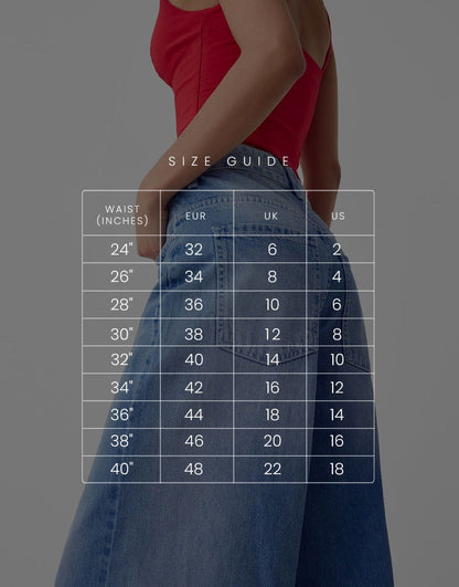IMSONS Light Blue High-Waist Wide-Leg Jeans. - THE IMSONS