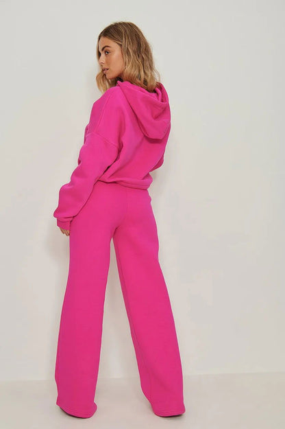IMSONS Wide Leg High-Waist Sweatpant - THE IMSONS