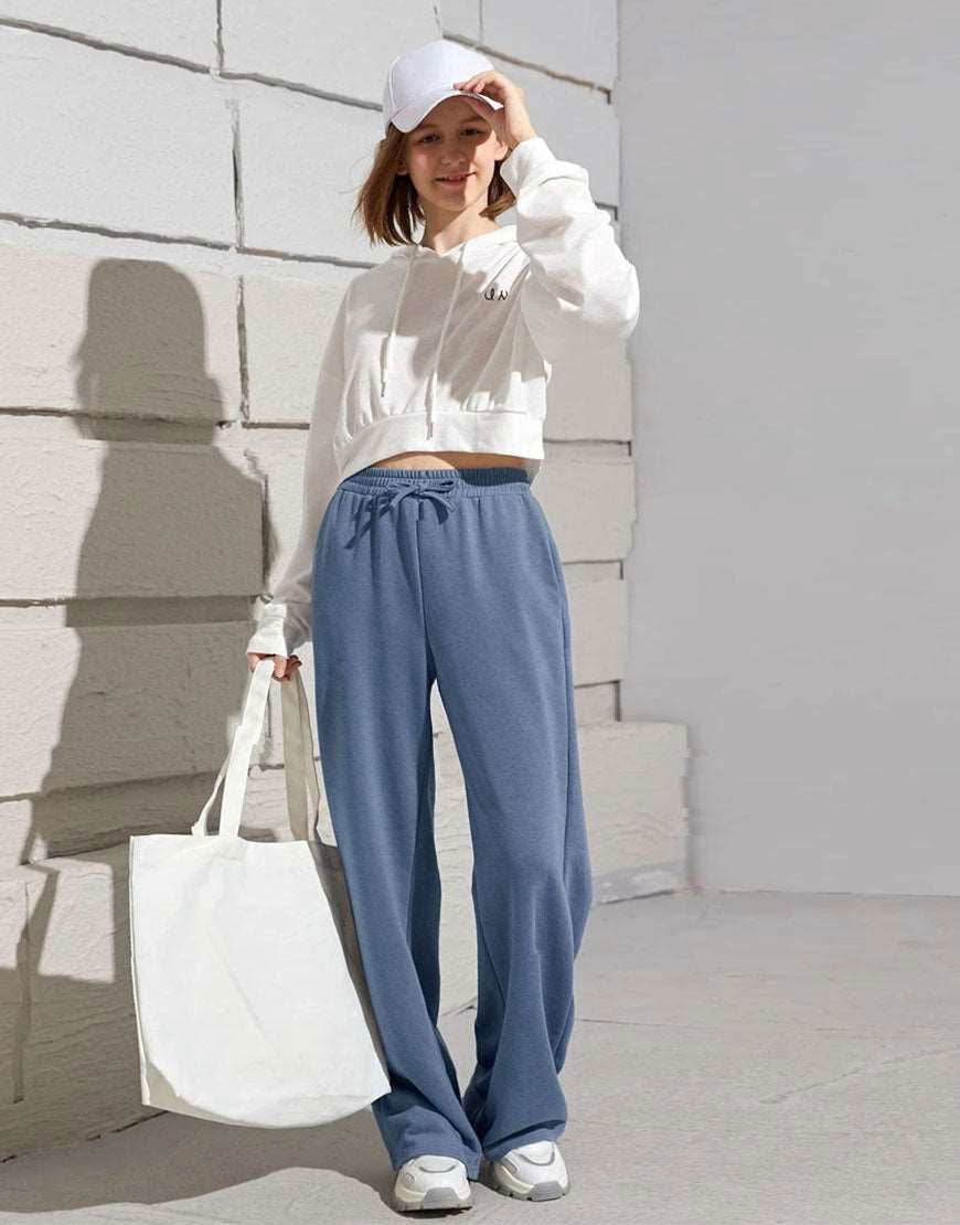 IMSONS Wide Leg High-Waist Sweatpant - THE IMSONS