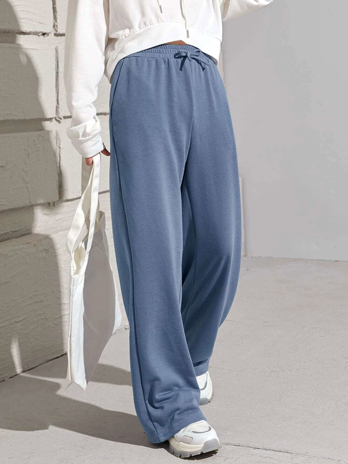 IMSONS Wide Leg High-Waist Sweatpant - THE IMSONS
