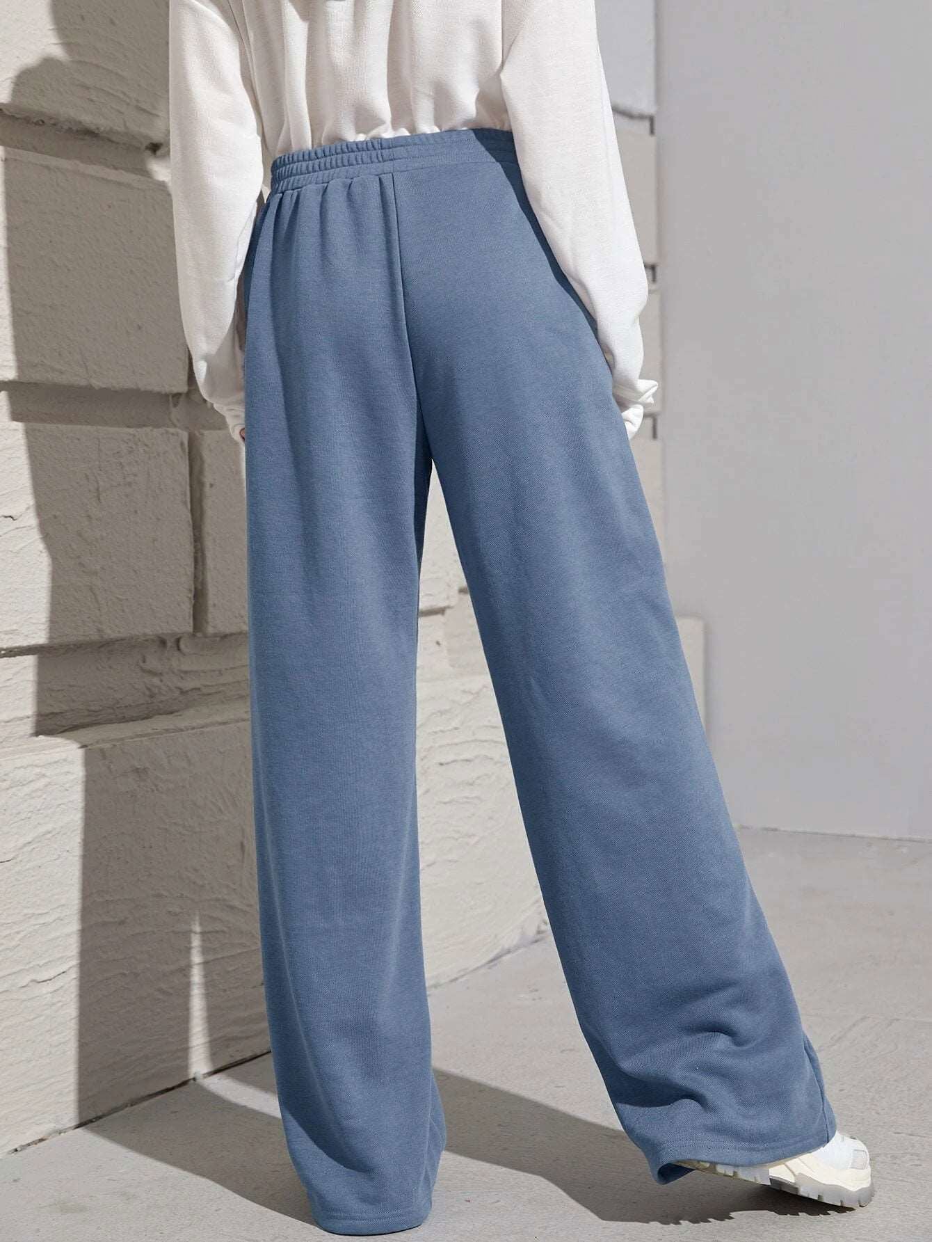 IMSONS Wide Leg High-Waist Sweatpant - THE IMSONS