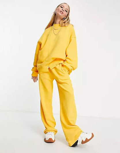 IMSONS Wide Leg High-Waist Sweatpant - THE IMSONS