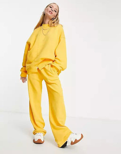IMSONS Wide Leg High-Waist Sweatpant - THE IMSONS