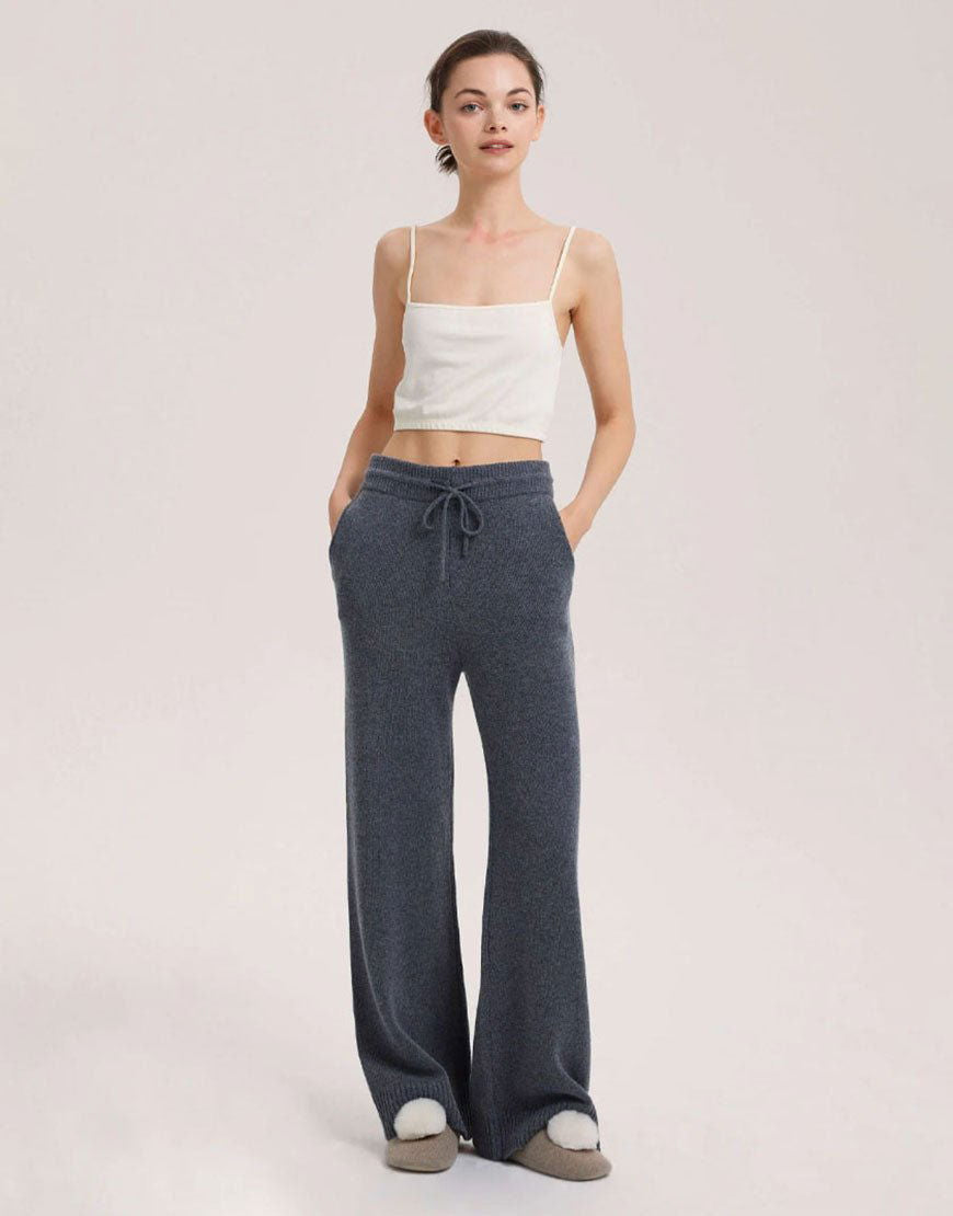 IMSONS Wide Leg High-Waist Sweatpant - THE IMSONS